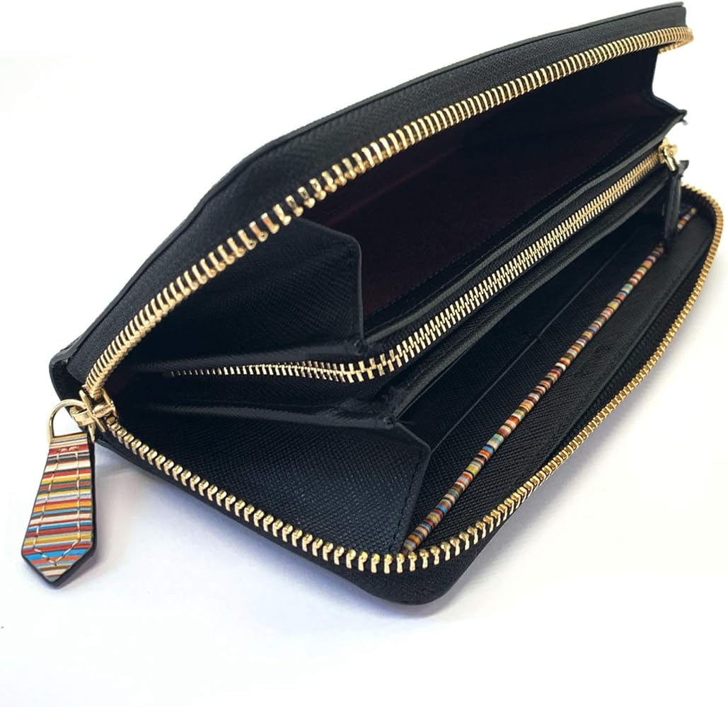 美品✨ポールスミス　長財布　ジップストローグレイン2　ラウンドファスナー　黒 楽天市場】ポールスミス ジップストローグレイン 長財布の通販